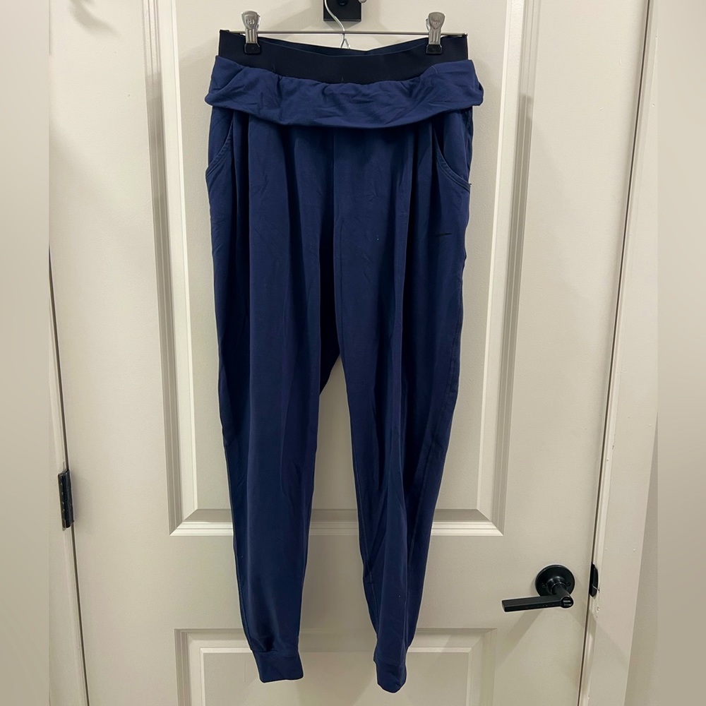 Nike Jogger Sweatpants / Navy Blue / M